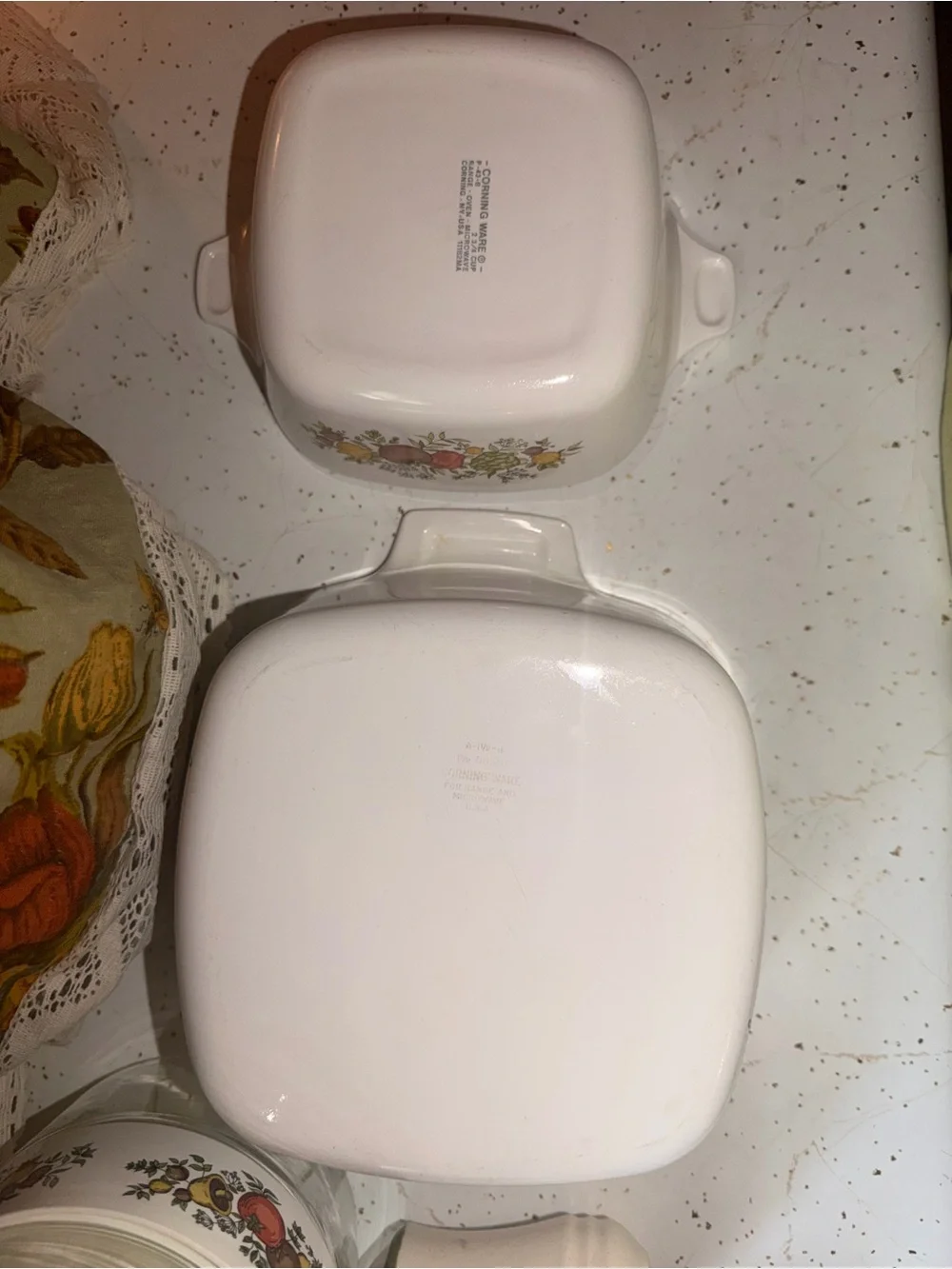 Vintage Spice of life Corning ware/ Pyrex